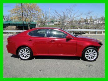 2006 lexus is 250 2.5l v6 awd w/ navigation &amp; back up cam repairable rebuilder