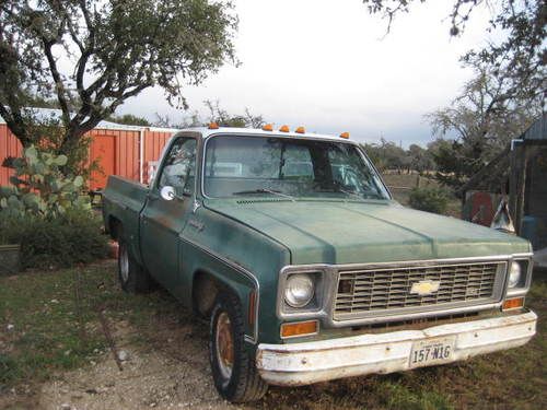 1974 chevy truck classic short bed c-10