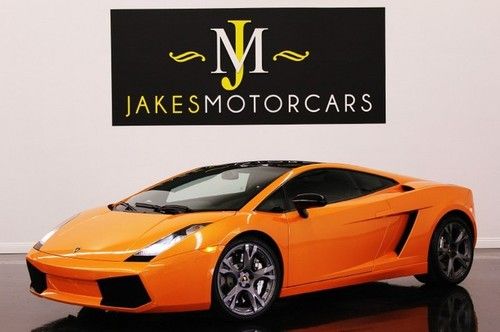 2006 gallardo se coupe, only 250 made, orange/black, pristine california car!!