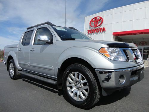 2011 frontier crew cab 4.0l 4x4 sl heated leather sunroof 3,338 miles video 4wd