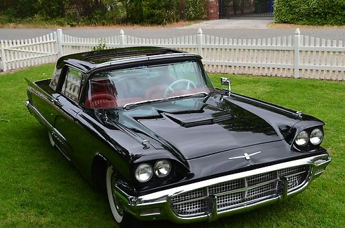 1960 thunderbird "sunroof" 430cid with factory air conditioning    no reserve!!
