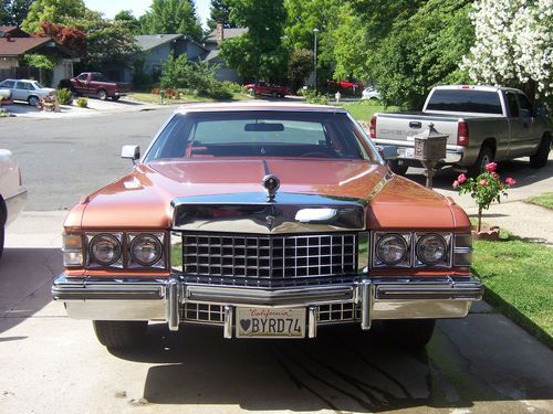 1974 cadillac deville base coupe 2-door 8.2l