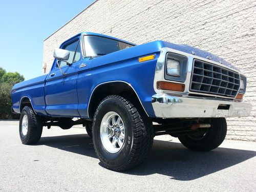 1979 ford f150 4x4 short bed rebuilt 351 v8 less than 1k miles automatic 79 4wd