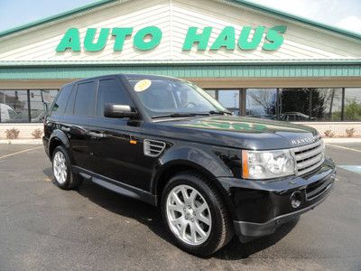 Sport hse pkg 4.4l nav roof harmon/kardon loaded blk on blk 62k miles tint clean