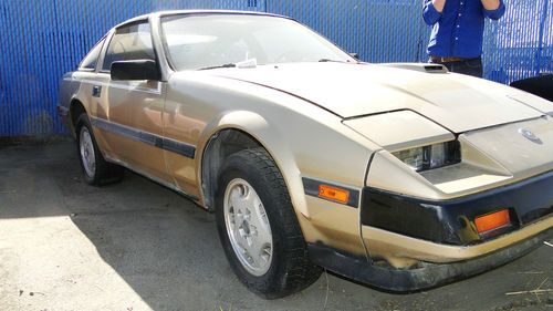 1985 datsun nissan 300zx coupe v6 project resto 5 speed