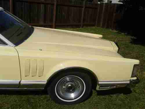 1978 LINCOLN CONTINENTAL MARK V 2DR COUPE, BEAUTIFUL SURVIVOR IN DECENT SHAPE, image 5