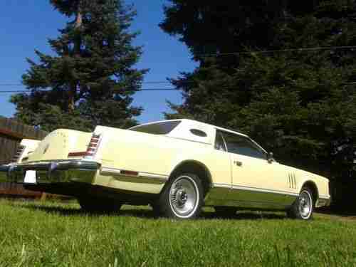 1978 LINCOLN CONTINENTAL MARK V 2DR COUPE, BEAUTIFUL SURVIVOR IN DECENT SHAPE, image 7