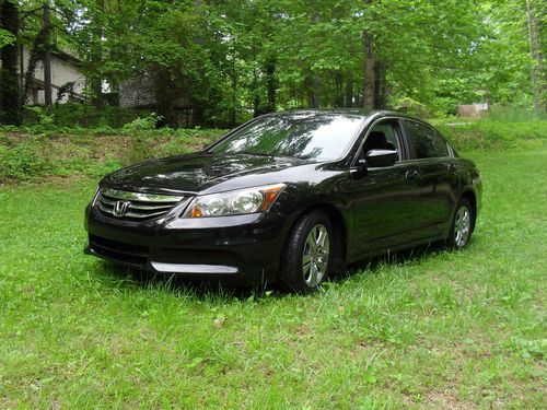 2011 honda accord se 2.4l sedan rebuilt title