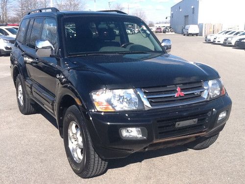 2001 mitsubishi montero ltd 4wd lthr roof