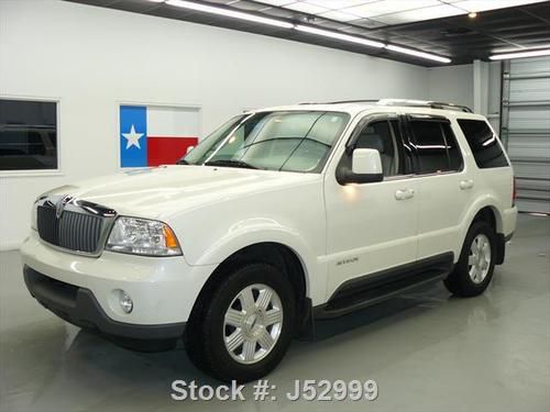 2003 lincoln aviator prem awd climate seats sunroof 60k texas direct auto