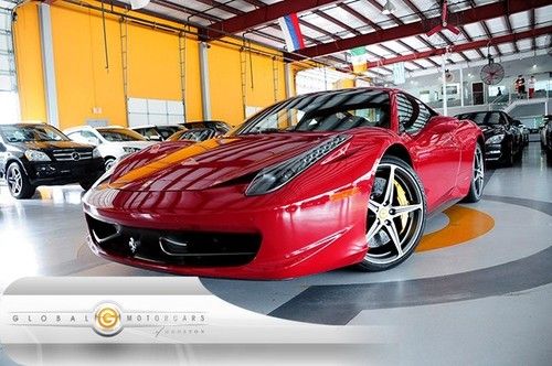 10 ferrari 458 italia f1 32k navigation pdc xenon ipod-kit scuderia-shields 20s