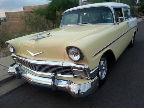 1956 chevy 210 'handyman" wagon. restored south west surf wagon