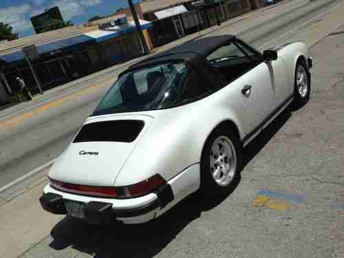 1987 Porsche 911 Carrera Targa Convertible 2-Door 3.2L 5spd, image 8