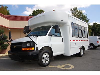 Very nice chevrolet express 15 pass. mini bus,cdl not required!
