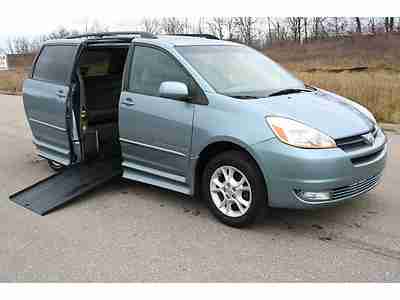 2004 Toyota Sienna Handicap Accessible Wheelchair Van Side Entry Powered Ramp, US $19,995.00, image 6