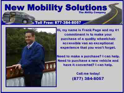 2004 Toyota Sienna Handicap Accessible Wheelchair Van Side Entry Powered Ramp, US $19,995.00, image 8