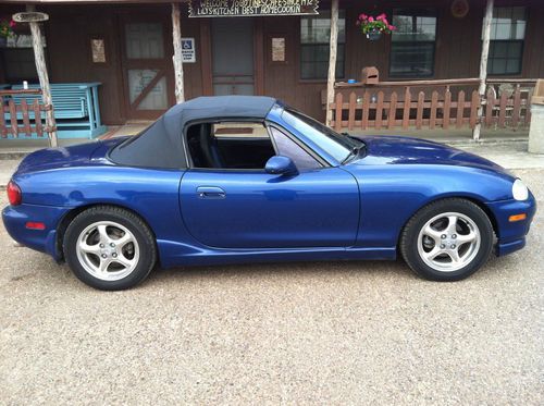 1999 mazda mx-5 miata  #6103/7500 80k miles rare 10th anniversary &lt;no reserve&gt;