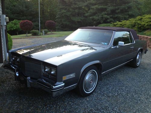 1985 cadillac eldorado - excellent condition - a must see