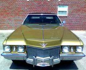 1972 cadillac deville base hardtop 4-door 7.7l