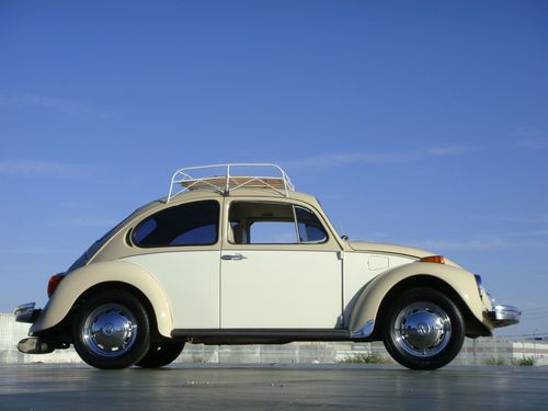 Classic vw beetle fresh 1776 motor vintage rack nice restoration