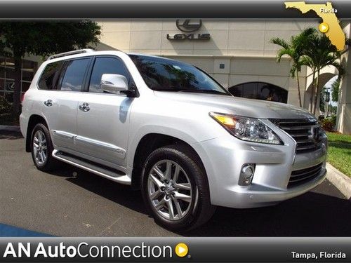 Lexus lx 570 with navigation &amp; 3rd row 4wd