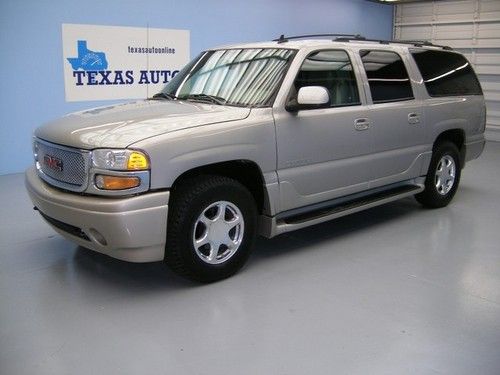 We finance!!!  2006 gmc yukon xl denali awd auto roof nav tv 3rd row bose xm tow