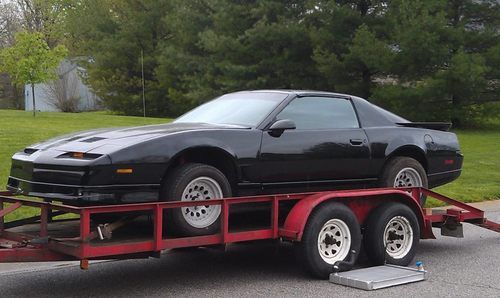 1986 firebird trans am roller project car