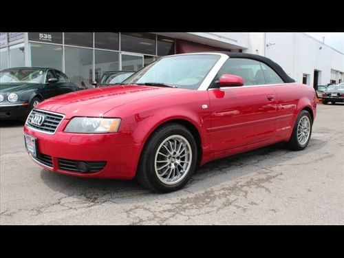 2005 audi a4 3.0 quattro convertible navigation clean carfax