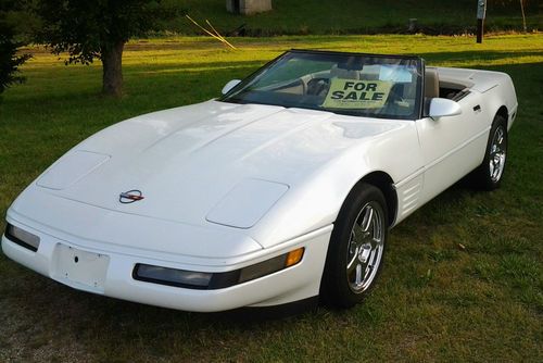 1988 chevrolet corvette convertible excellent condition