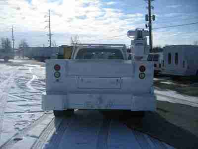 2002 Ford F-450 Crew Cab Utility/Crane Truck, image 5