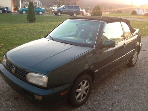 1997 vw cabrio, 117,000 miles, convertible!