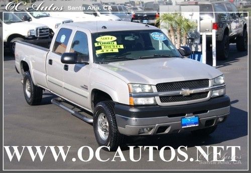 2004 chevy 2500 duramax lly 4x4 long bed ca truck!