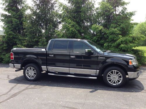 2008 black lincoln mark lt truck