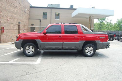 2002 chevrolet avalanche 1500 z71 crew cab pickup 4-door 5.3l