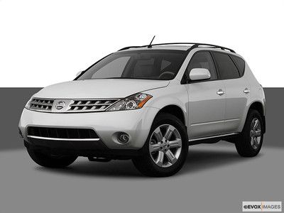 2007 nissan murano sl sport utility 4-door 3.5l