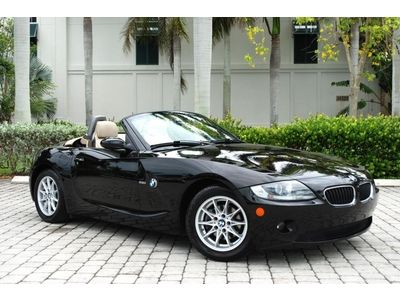 2005 bmw z4 2.5i roadster premium pkg steptronic auto great miles