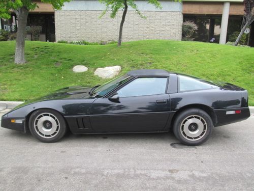 1985 chevrolet corvette 2d coupe,stk#224383,no reserve