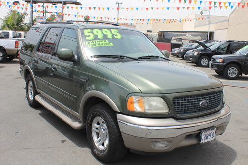 2001 ford expedition eddie bauer sport utility 4-door 5.4l(((no reserve)))))))))