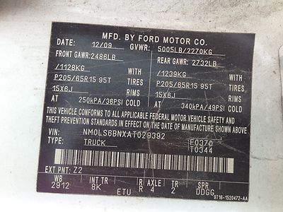 FORD TRANSIT CO ROADWORTHY SALVAGE REBUILDABLE COMMERCIAL VAN SUV WAGON TRUCK, image 29