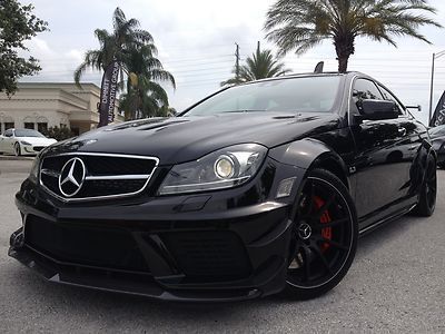 2012 mercedes benz c63 black series 510hp! cleancarfax