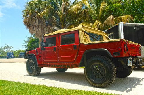 1998 hummer h1 open top - excellent condition - many custom options!