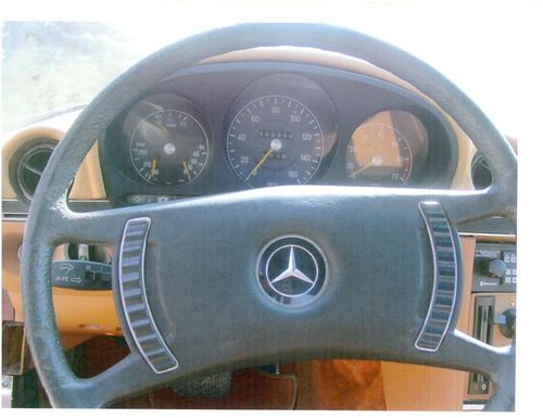 1973 Mercedes 450SL, Red w/ Classic Euro Bumpers being restored, image 10