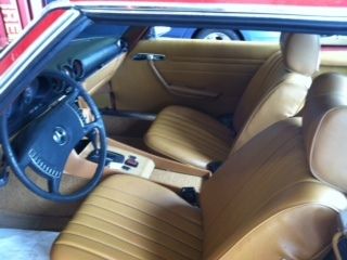 1973 Mercedes 450SL, Red w/ Classic Euro Bumpers being restored, image 15