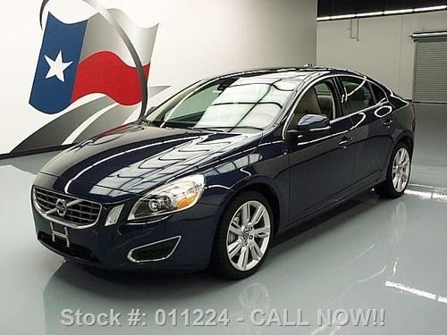 2011 volvo s60 t6 turbo awd htd leather sunroof 63k mi texas direct auto