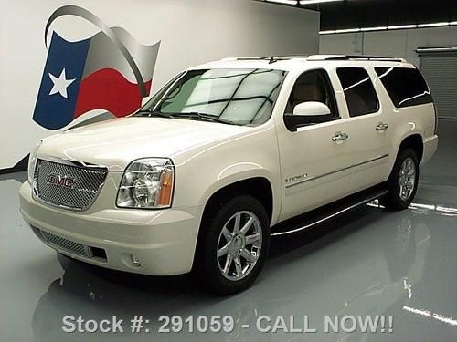 2009 gmc yukon xl denali awd sunroof nav dvd video 19k texas direct auto