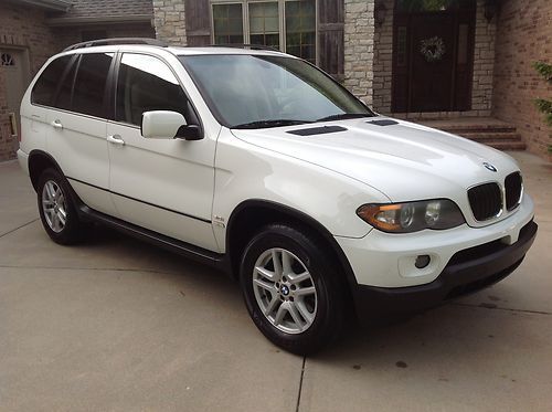 2006 bmw x5 3.0i all-wheel drive straight 6-cylinder beautiful loaded suv