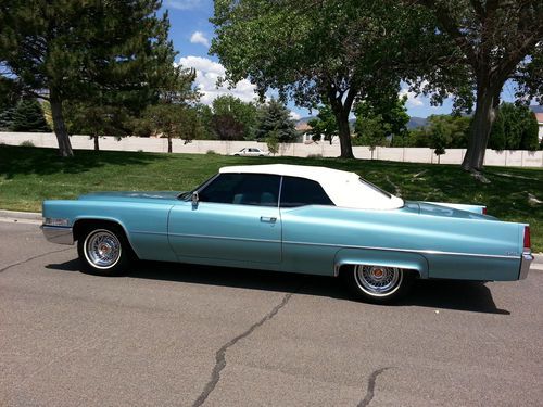 1969 cadillac coupe de ville convertible