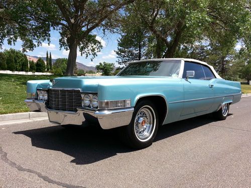 1969 Cadillac Coupe de Ville Convertible, image 2