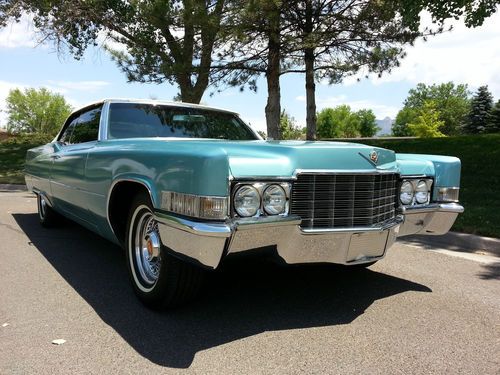 1969 Cadillac Coupe de Ville Convertible, image 5