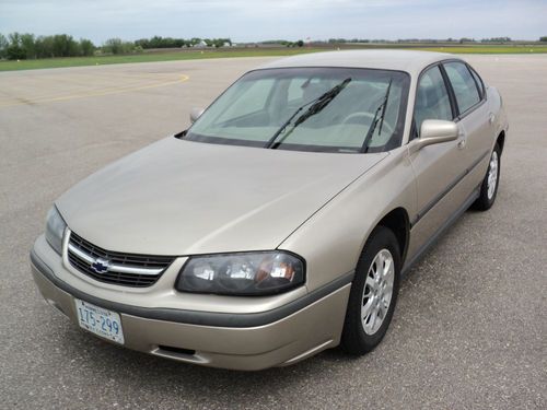 2002 chevrolet impala base sedan 4-door 3.4l